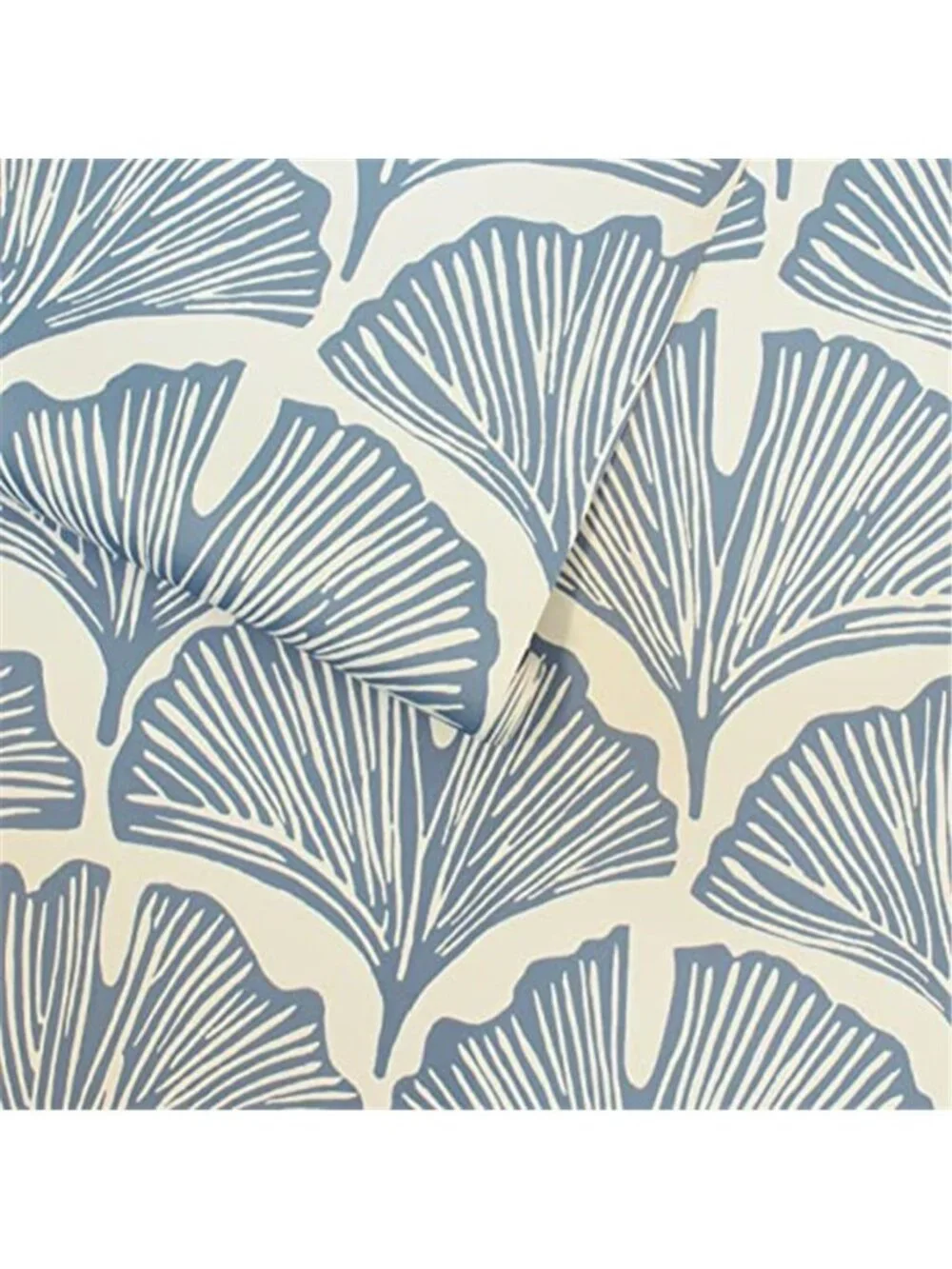 Blue Ginkgo Peel And Stick Wallpaper Removable Self Adhesive Wall Decor Floral